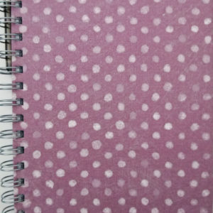 Journal A5 - Purple Polka Dot